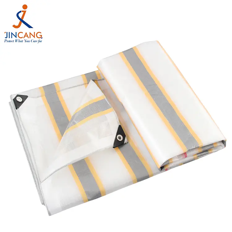 180g qızıl örtüklü gümüş pe tarpaulin 180g qızıl örtüklü gümüş pe tarpaulin