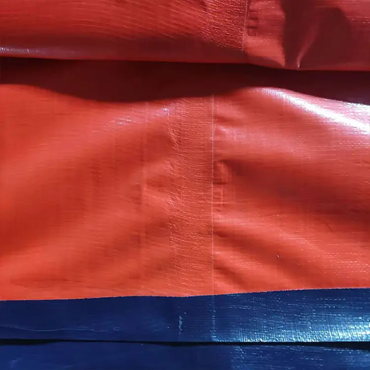150gsm portağal pe tarpaulin rulonu