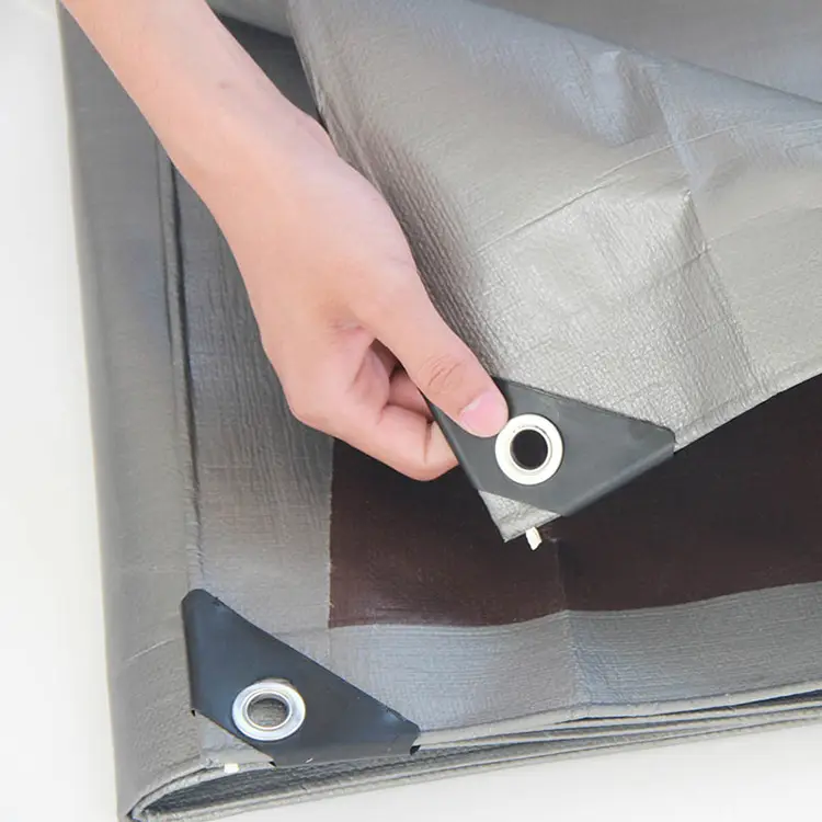 220g gümüş qəhvəyi pe tarpaulin