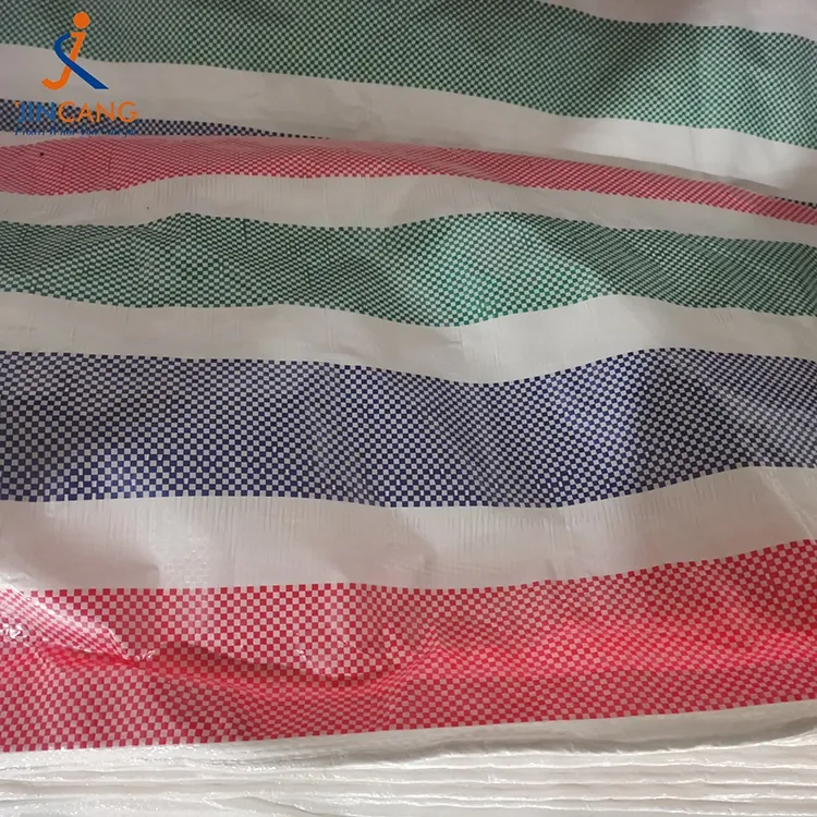 90 gsm strip pe tarpaulin rulonu