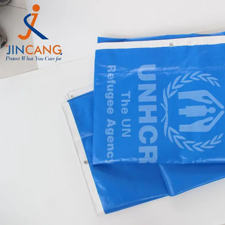 Su keçirməyən Pe Tarpaulin